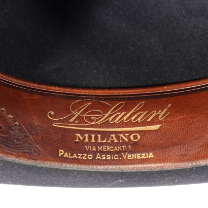 Chapeau Melon Borsalino Feutre Italie 1920s-1930s