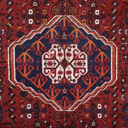 Tapis Shiraz Noeud Fin Laine - Perse Années 1960