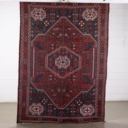 Tapis Shiraz Noeud Fin Laine - Perse Années 1960