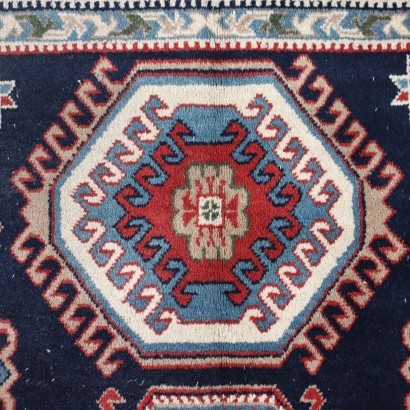 Tapis Kazak Laine Coton Perse Années 1990