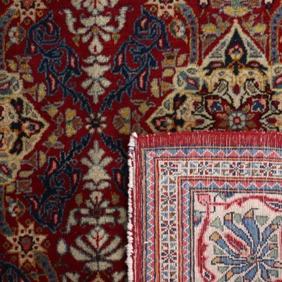 Kashan Carpet Cotton Wool Persia 1960s-1970s