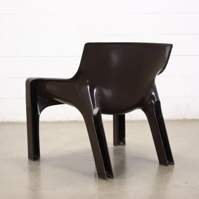 Artemide Vicario Fauteuil ABS Italie Années 1960-1970