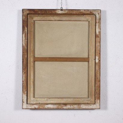 antiques, mirror, antique mirror, antique mirror, antique Italian mirror, antique mirror, neoclassical mirror, mirror of the 19th century - antiques, frame, antique frame, antique frame, antique Italian frame, antique frame, neoclassical frame, 19th century frame, Empire Frame in Golden Wood