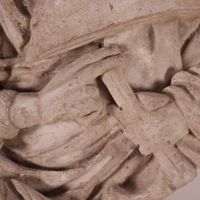 Bas-Relief Plâtre - Italie XIX Siècle