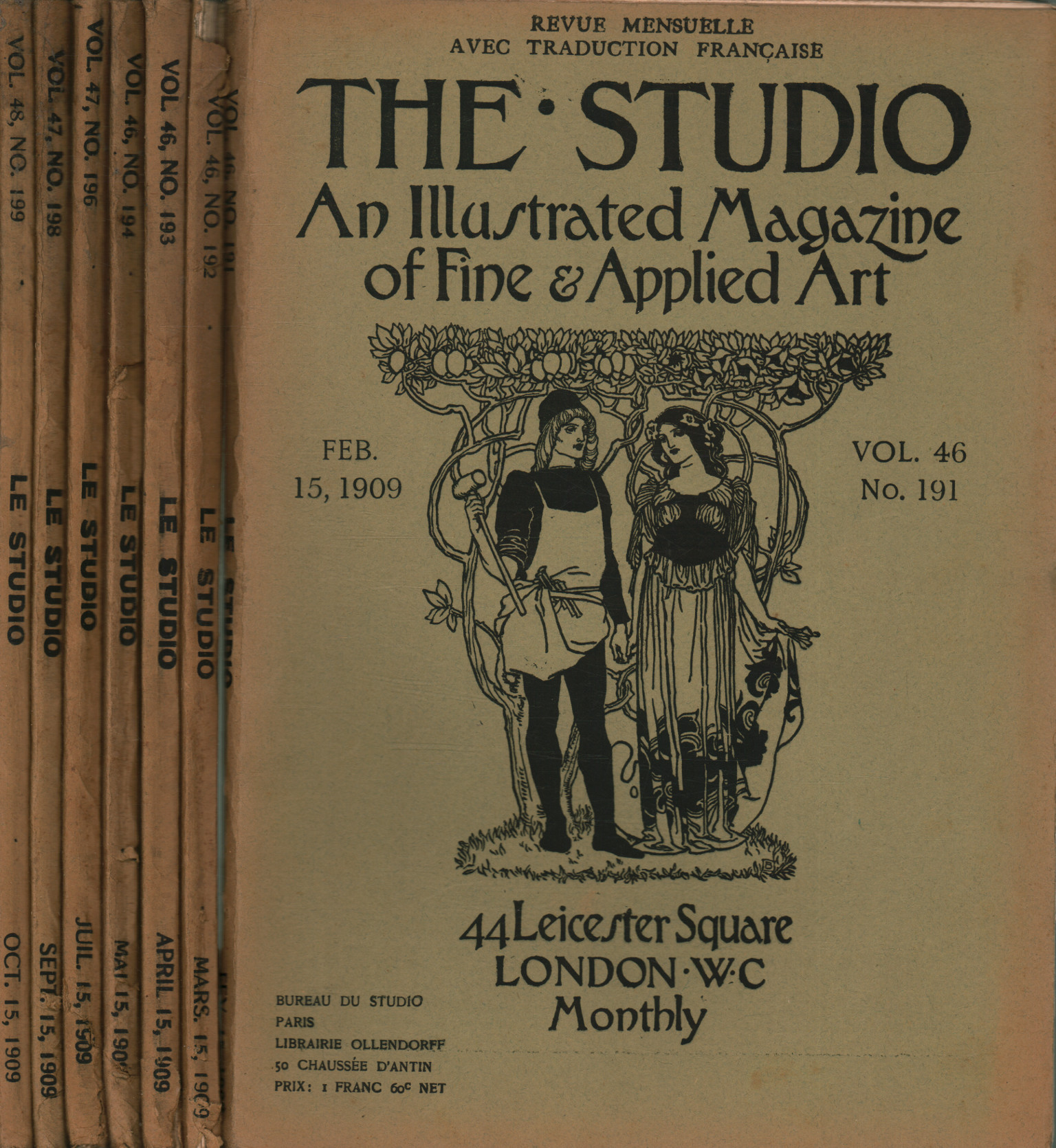 The Studio vintage 1909 (7 números):