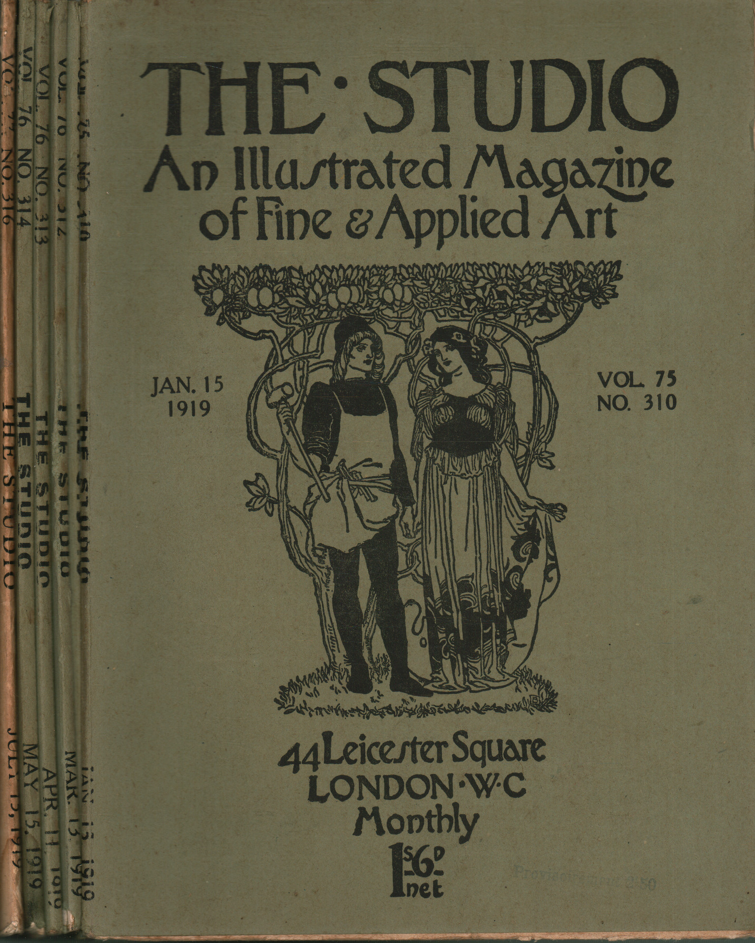 The Studio vintage 1919 (6 números):
