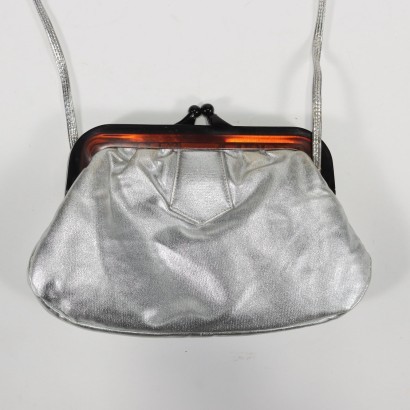 Vintage Silver Bag Italy 1980s