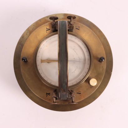 Galvanometer Brass Glass England \'800