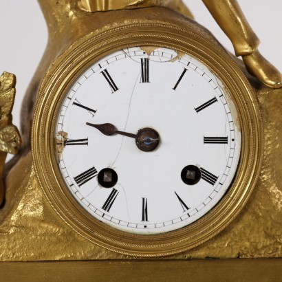 Countertop Clock Gilded Bronze France XIX Cent.