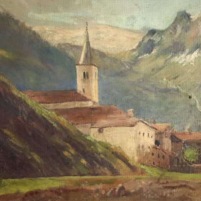 Öl auf Leinwand Italien 1903