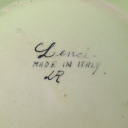 Cast Ceramic Box by Lenci Turin (Italy) 1930s