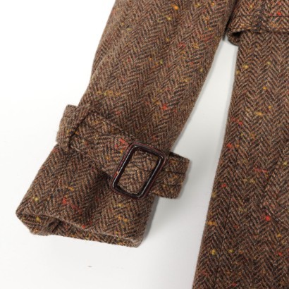 Manteau pour Homme Tweed Italie Années 1990