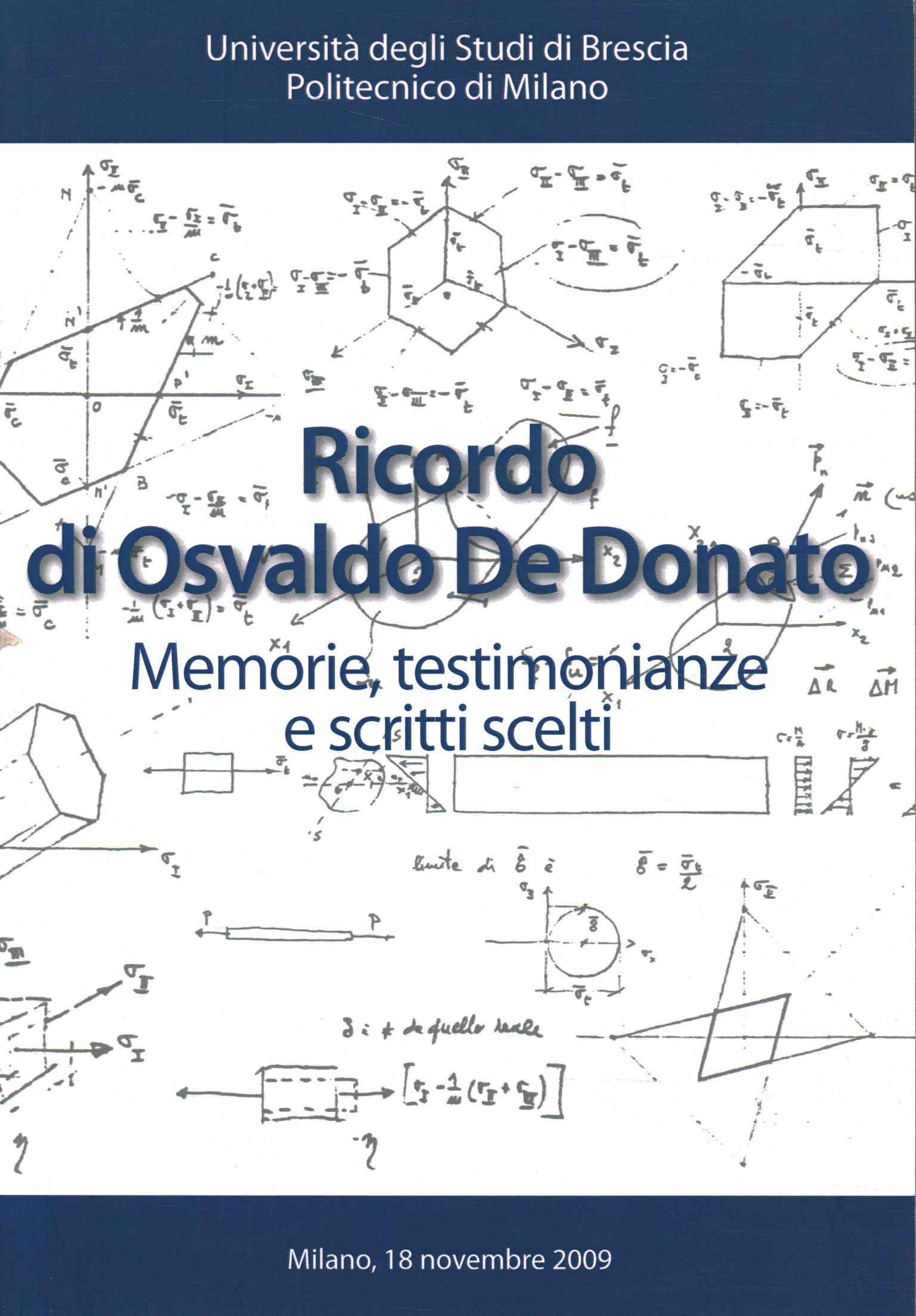 Ricordo di Osvaldo De Donato