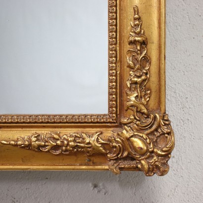 antiques, mirror, antique mirror, antique mirror, antique Italian mirror, antique mirror, neoclassical mirror, mirror of the 19th century - antiques, frame, antique frame, antique frame, antique Italian frame, antique frame, neoclassical frame, 19th century frame, Style mirror