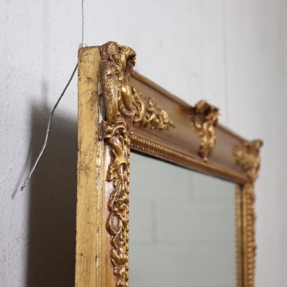 antiques, mirror, antique mirror, antique mirror, antique Italian mirror, antique mirror, neoclassical mirror, mirror of the 19th century - antiques, frame, antique frame, antique frame, antique Italian frame, antique frame, neoclassical frame, 19th century frame, Style mirror