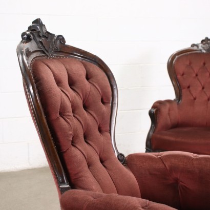 antique, fauteuil, fauteuils antiques, fauteuil antique, fauteuil antique italien, fauteuil antique, fauteuil néoclassique, fauteuil 19ème siècle, Paire de fauteuils Louis Philippe
