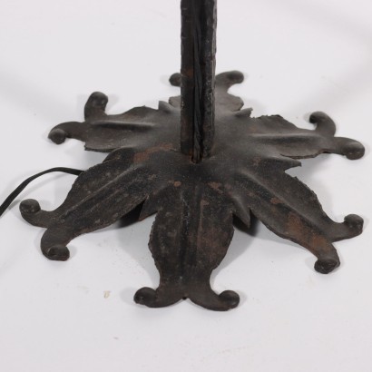 Pair of Lamps Wrought Iron Italy XX Century