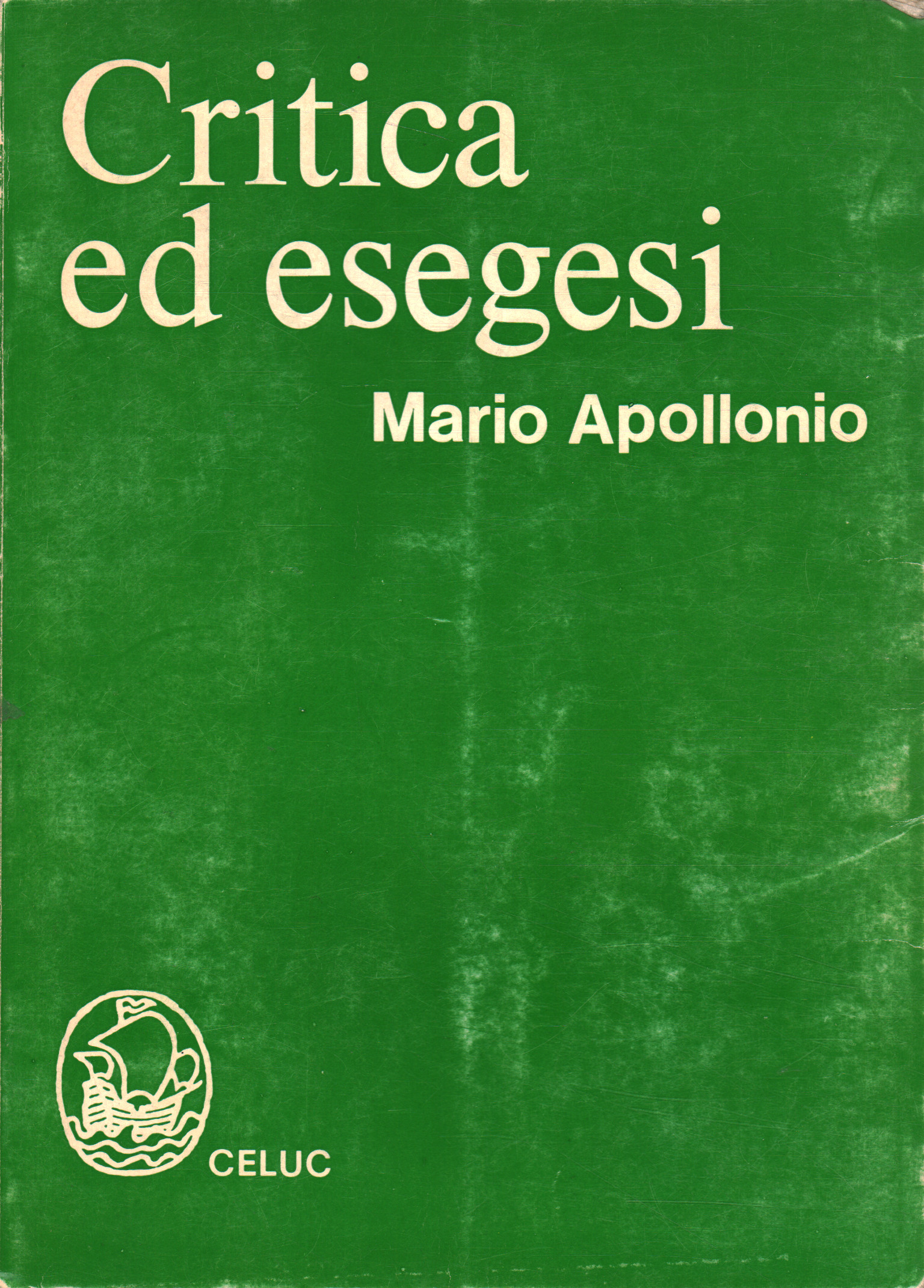 Critica ed esegesi