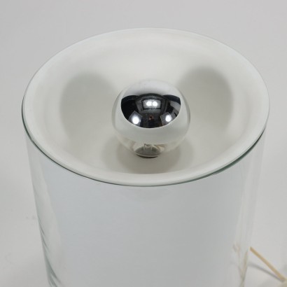 Aoy by Flos Table Lamp Glass Milk Glass Italy 1970's