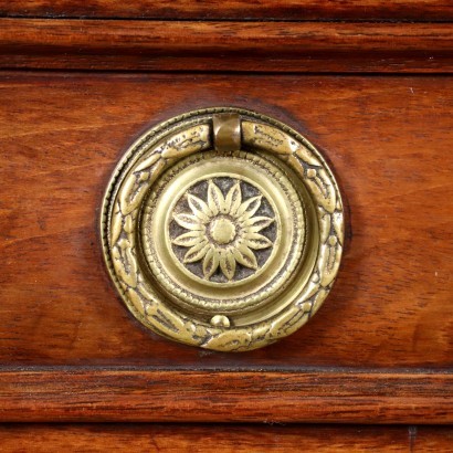 Victorian Open Desk Mahogany United Kingdom XIX C.