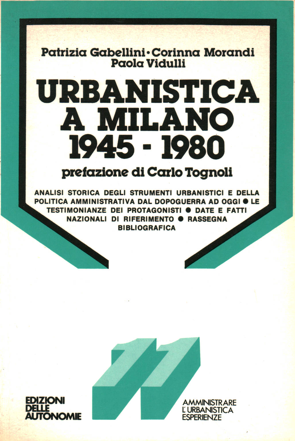 Urban planning in Milan 1945-1980