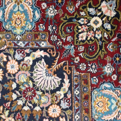 Srinagar Carpet Cotton Wool Silk India 1980s-1990s
