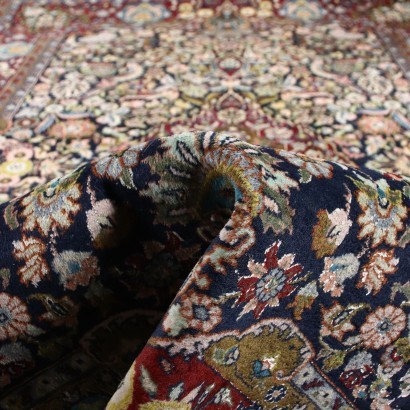 Srinagar Carpet Cotton Wool Silk India 1980s-1990s