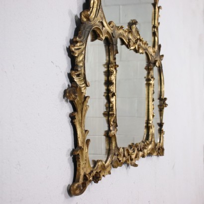 antigüedades, espejo, espejo antiguo, espejo antiguo, espejo italiano antiguo, espejo antiguo, espejo neoclásico, espejo del siglo XIX - antigüedades, marco, marco antiguo, marco antiguo, marco italiano antiguo, marco antiguo, marco neoclásico, marco del siglo XIX, Espejo de estilo barroco