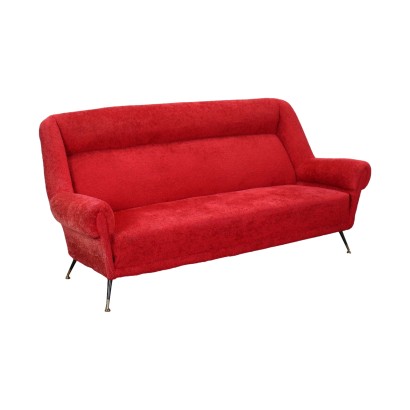 50er-60er 3-Sitzer-Sofa