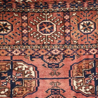 Tapis Boukhara Noeud Fin Laine - Turkmenistan Années 1940