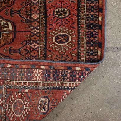 Tapis Boukhara Noeud Fin Laine - Turkmenistan Années 1940