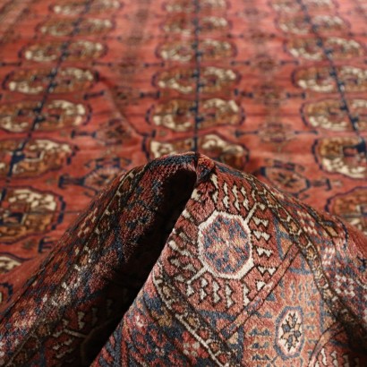 Bukhara Carpet Wool Turkmenistan 1940s