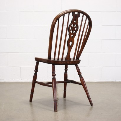 antiquariato, sedia, antiquariato sedie, sedia antica, sedia antica italiana, sedia di antiquariato, sedia neoclassica, sedia del 800,Gruppo di Sette Sedie Windsor