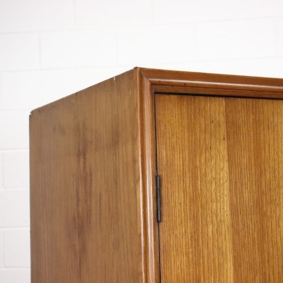 Cabinet Oak Veneered Wood Italy 1940s