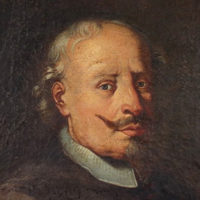 Portrait de Sigismond Christoph Von Herberstein Huile sur Toile XVIII