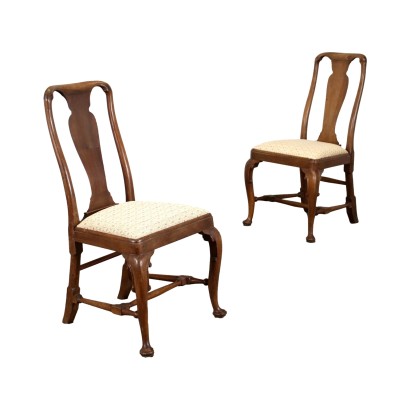 antigüedades, silla, sillas antiguas, silla antigua, silla italiana antigua, silla antigua, silla neoclásica, silla del siglo XIX, par de sillas toscanas