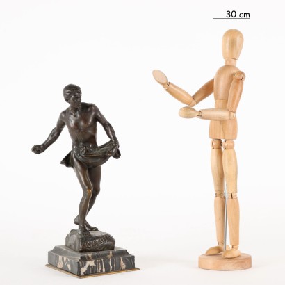 Der Sämann Bronzeskulptur Frankreich XX Jhd