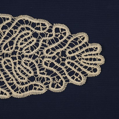 Oval Bobbin Doily Cotton Italy XX Century