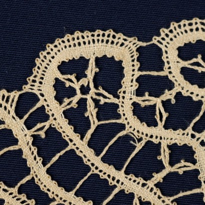 Oval Bobbin Doily Cotton Italy XX Century