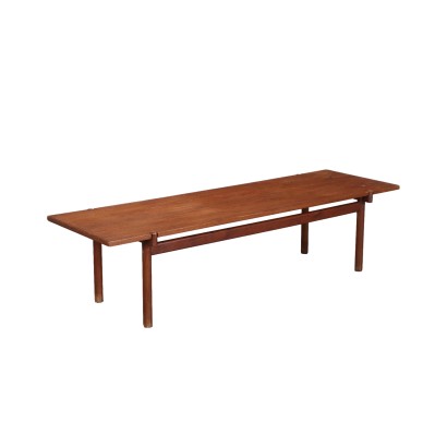 Couchtisch Teak Metall Italien 1960er