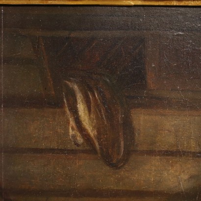 Interior Scene Oil on Canvas XVII Century