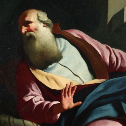 ARARPI0132228_868258 arte, arte italiana, pittura antica italiana,Giacobbe riceve la tunica insanguinata d,Dipinto Olio su Tela Pittore Italiano