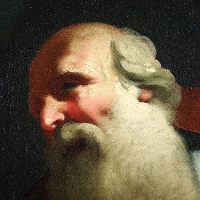 ARARPI0132228_868259 arte, arte italiana, pittura antica italiana,Giacobbe riceve la tunica insanguinata d,Dipinto Olio su Tela Pittore Italiano