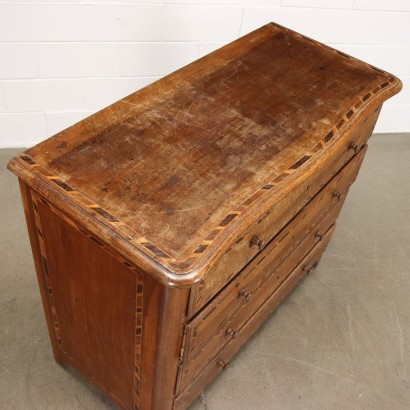 Commode Néoclassique Noyer - Italie XVIII Siècle