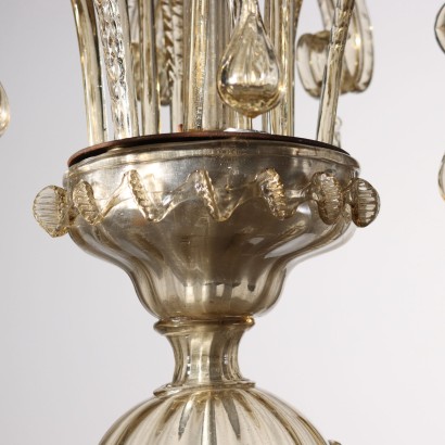 antiguo, candelabro, candelabros antiguos, candelabro antiguo, candelabro italiano antiguo, candelabro antiguo, candelabro neoclásico, candelabro del siglo XIX, candelabro de cristal de ámbar de Murano