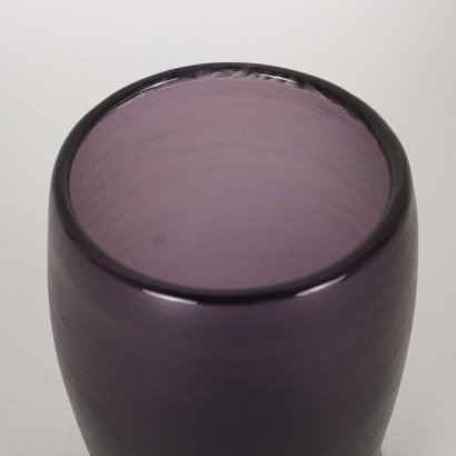 Paolo Vernini Glass Vase Italy 1950s