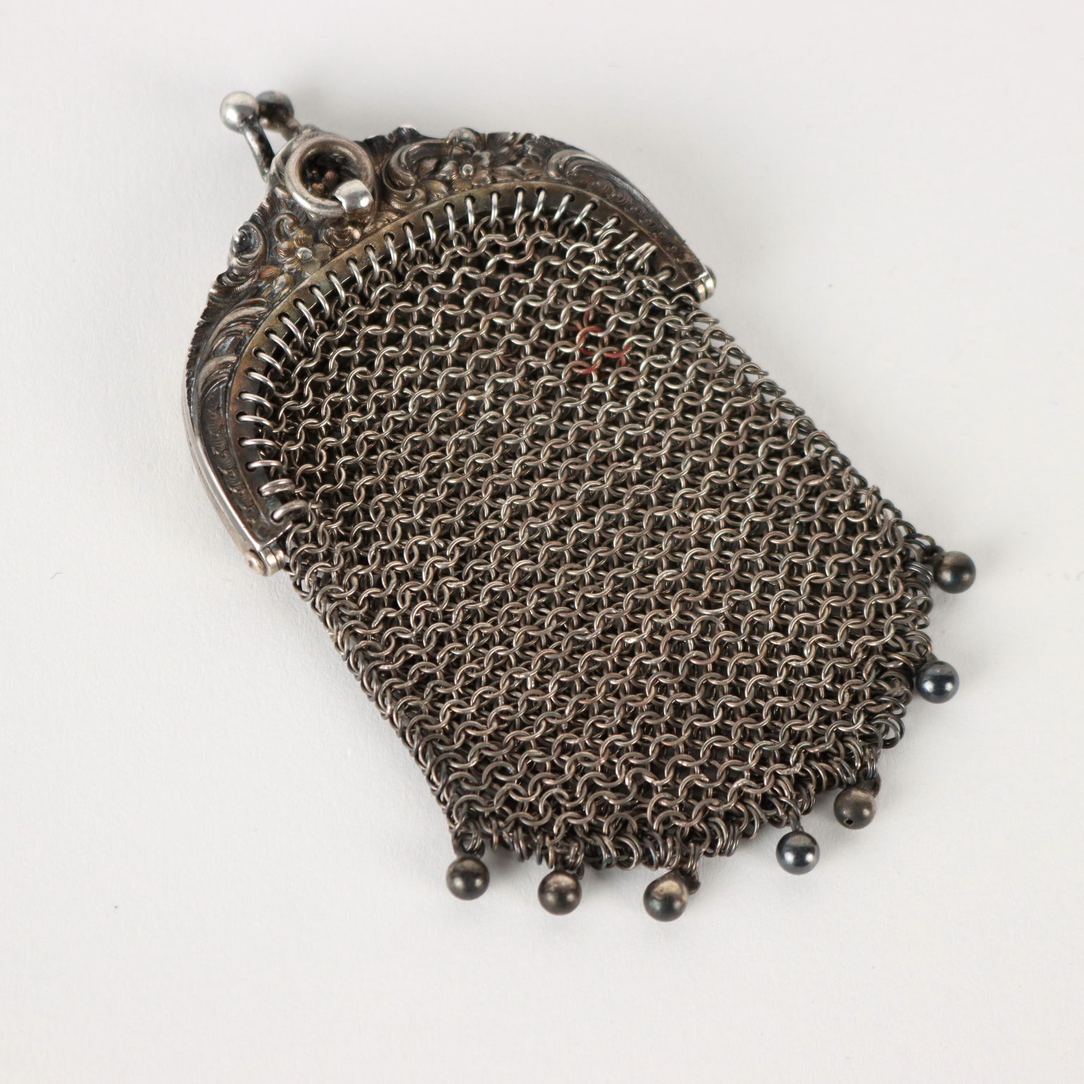 Vinatge Silver Coin Purse Italy 1920s Clothing House Linens Vintage dimanoinmano