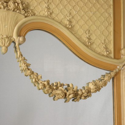 antiquariato, specchiera, antiquariato specchiera, specchiera antica, specchiera antica italiana, specchiera di antiquariato, specchiera neoclassica, specchiera del 800 - antiquariato, cornice, antiquariato cornice, cornice antica, cornice antica italiana, cornice di antiquariato, cornice neoclassico, cornice del 800,Fondo Sala in Stile Neoclassico