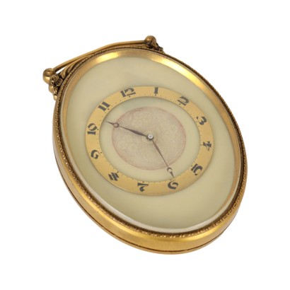 Table Clock Bronze Switzerland XX Century