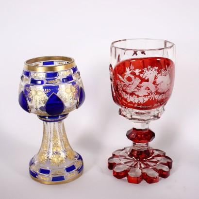 Group of 12 Glasses Europe XIX Century